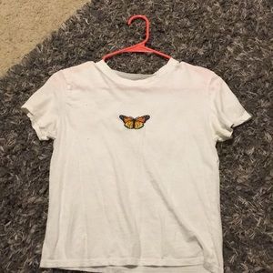 Brandy Melville butterfly t-shirt